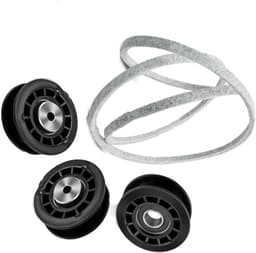 Grasmaaier Poelie Riem Set - Reserveonderdelen Gazonmaaier - Gazon Onderhoud - Brede Compatibiliteit - 22 inch - Zwart — thumbnail 4