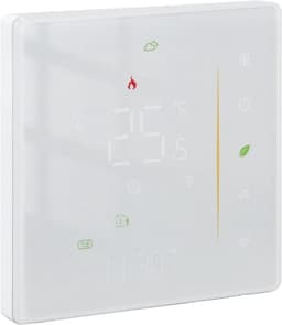 Intelligente Temperatuurregelaar - Slimme Thermostaat - Comfort Verwarmen - App en Spraakbesturing - 95-240V - Wit — thumbnail 1