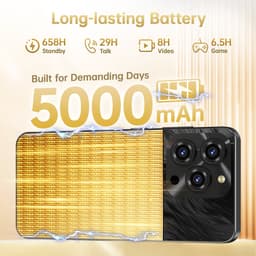 OUKITEL C3 Smartphone 4G-5000mAh-16GB RAM-128GB ROM-13MP camera-6,52" HD-Android 14-Dual 4G-OTG-GPS — thumbnail 4