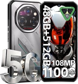 OUKITEL WP62 5G Rugged Smartphone-11000mAh-48GB RAM-512GB ROM-108MP camera- Android 15-IP68/IP69K-OTG — thumbnail 1
