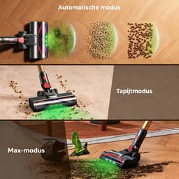 Konsoefuly Stofzuiger Draadloos— 650W Borstelloze Motor Met 125000 Omwentelingen per Minuut — 70 Minuten — 3 snelheden — Extra HEPAfilter — thumbnail 3
