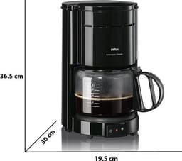Braun Aromaster Classic K F47/1 - Filter-koffiezetapparaat - Zwart — thumbnail 3