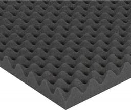 Professionele Geluidsisolatie - Studio kwaliteit - Akoestisch - Noppenschuim voorzien van sterke zelfklevende laag | 50x100cm | 3cm dik — thumbnail 2