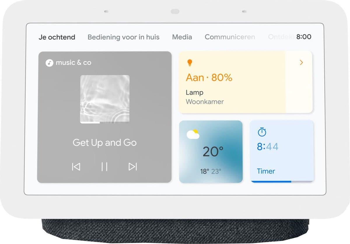 Google Nest Hub (Gen 2) CHARCOAL — afbeelding 1