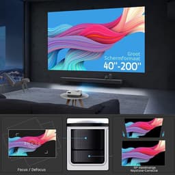 UpLiving LCD - Mini Beamer met WiFi - Bluetooth - Input tot Full HD — thumbnail 5