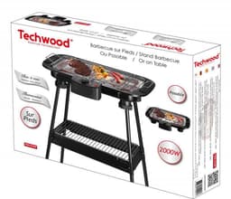 Techwood 836P - Elektrische Barbecue op statief - Tafelbarbecue - 2000 Watt — thumbnail 3