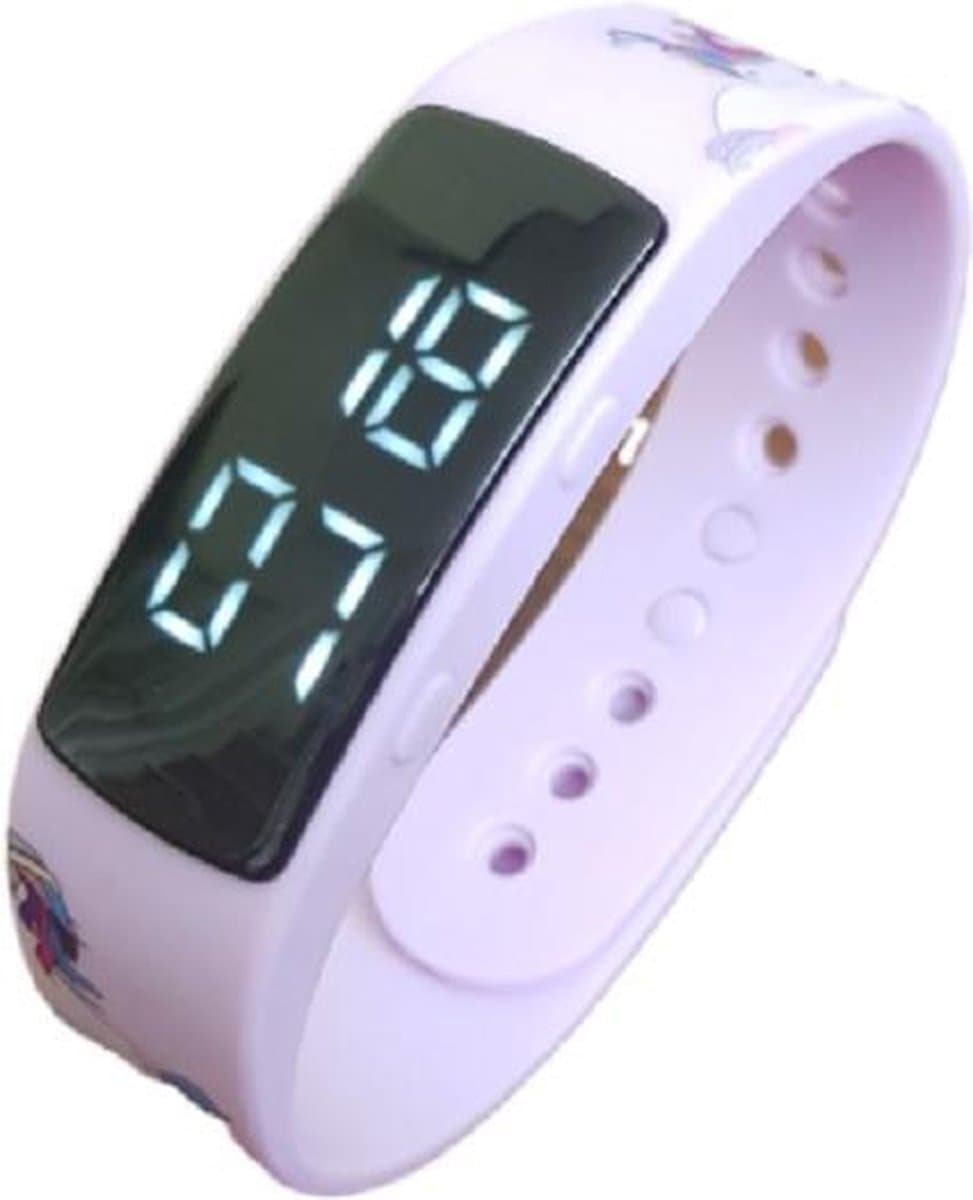 West Watches Model Jungle Activity Tracker Stappenteller Tieners - Smartband - Sporthorloge - Unicorn/ eenhoorn — afbeelding 1