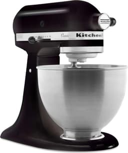 KitchenAid 5K45SSEBM Classic - Keukenmachine - Mat Zwart — thumbnail 1