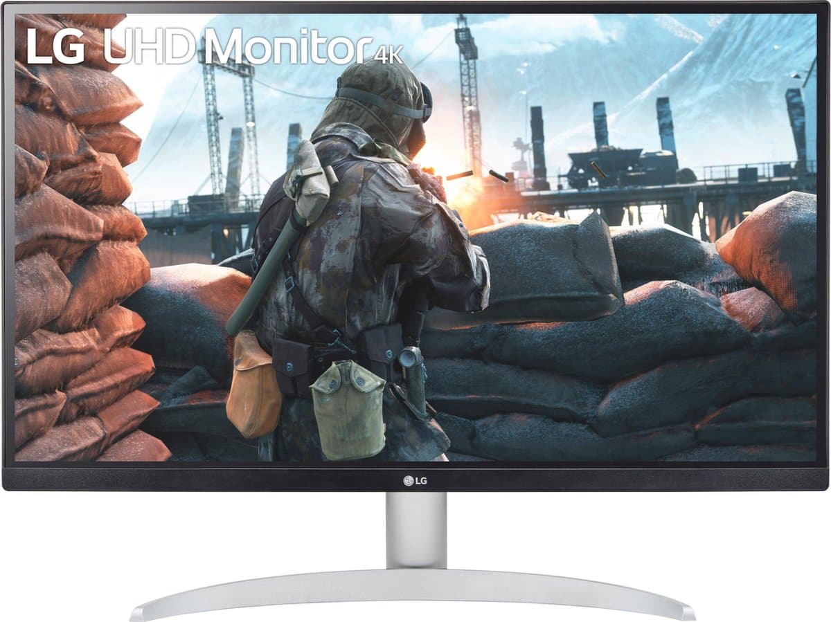 LG 27UP600 - 4K IPS monitor- DCI-P3 98% - 27 inch — afbeelding 1