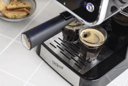 Espressomachine - koffie machine - espresso - Zwart - Retro - OldScool - 950W - 1.5 liter — thumbnail 4