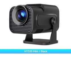 Android 11 - 390Ansi - Hy320 Projector - 4K Native - 1080P Dual Wifi6 - Bt5.0 Cinema - Outdoor Draagbare Projector Upgraded - Hy300