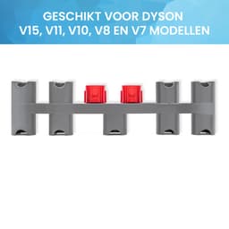 YONO Wandhouder XL geschikt voor Dyson V15 V11 V10 V8 - Ophangsysteem - Muurbeugel - Onderdelen Steelstofzuiger - Accessoires — thumbnail 2