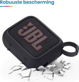 YONO Hoesje geschikt voor JBL Go 4 - Case - Zwart — thumbnail 3