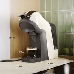 Tristar CM-2301 - Koffiecupmachine 1400W - 3 in 1 Koffiemachine - Uitneembaar water reservoir - Creme - WK — thumbnail 4