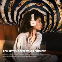 Marshall Major V Draadloze On-Ear Bluetooth Koptelefoon - Crème — thumbnail 5