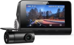 70mai Dash Cam A810 Set - Dashcam voor en achter - 4K Ultra HD met Sony STARVIS 2 sensor - HDR nachtzicht - GPS en ADAS rijassistentie - Parkeerstand beveiliging - WiFi app bediening en G-sensor voor incidentdetectie — thumbnail 5