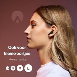 DunRock® Bubble - Sand gray wit - draadloze oordopjes met ANC noise cancelling - Bluetooth oortjes - Met DunRock App voor je smartphone — thumbnail 5