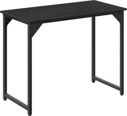 Klein Bureau Zwart - Computerbureau & Gaming Bureau - Bureautafel - Industrieel - Monte 100x50x75 — thumbnail 4