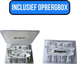JWRgoods Siliconen Piano Stickers Afneembaar- Inclusief opbergbox - Toetsenwijzer - Herbruikbaar - Keyboard — thumbnail 5