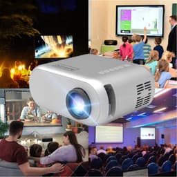Mini Beamer Zenwire D300S - Beamer - Mini Projector Wifi 2.4/5 GHz - Beamer draagbaar Full HD 1280x720p - HDMI, mini Jack, USB, AV — thumbnail 3