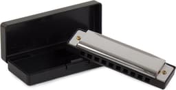 Premium Mondharmonica – Harmonica C majeur - Voor Volwassenen & Kinderen – Met Luxe Bewaardoos – Metaal — thumbnail 3