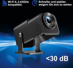 Equivera Mini Beamer - Draagbare Beamer - Beamer - Mini Beamer Projector - Projector - Mini Projector — thumbnail 3