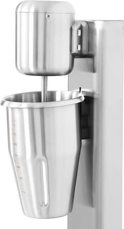 HCB® - Professionele Horeca Milkshakemixer - 750 ml - RVS / INOX Milkshakemaker - 17x17x52 cm (DxBxH) - 6 kg - 6819 — thumbnail 5