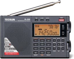Tecsun PL-330 - Wereldontvanger met ETM - AM / FM / SSB (2026 USB-C VERSIE FIRMWARE 3307 ) — thumbnail 1