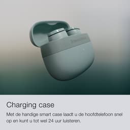 Bowers & Wilkins Pi6 Bluetooth Oordopjes met Noise Cancelling, Kristalhelder geluid, 8 + 16 uur batterijduur, Storm Grey — thumbnail 5