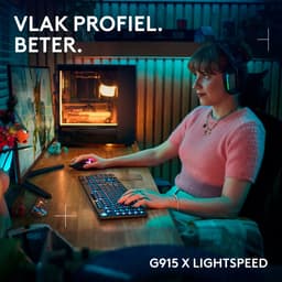 Logitech G915 X Lightspeed Wireless Gaming Toetsenbord Zwart Qwerty — thumbnail 3