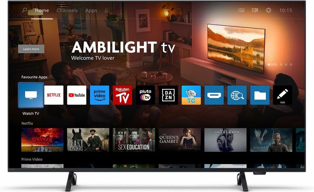 Smart TV Philips 65PUS8319/12 4K Ultra HD 65" LED HDR HDR10 Wifi Zwart 165,1 cm — afbeelding 1