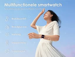 Voltic® Smartwatch Roze - Dames Sporthorloge - Android & iOS - Waterdicht Horloge - Sport & Gezondheidstracker - 47mm — thumbnail 3