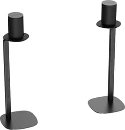 VDD Speaker Standaard - Universeel Speaker Standaard - Luidsprekerstandaard - Vloerstandaard - Kabelmanagement - set van 2 stuks - Zwart — thumbnail 1