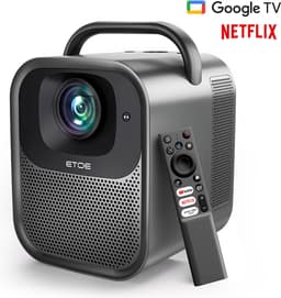 [Netflix & Google TV gecertificeerd] ETOE Seal Pro 1000 ANSI LCD-projector, Native 1080P, Dolby Audio gecertificeerd, Autofocus. Automatische keystone-correctie, 2*10W luidsprekers, ingebouwde Chromecast, Google Assistent, HDMI 2.1 — thumbnail 1