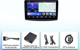 geschikt voor Alfa Romeo Mito | 2008 - 2016 | Carplay & Android auto | 2GB & 32GB | Autoradio met navigatie | Radio scherm | 2008 2009 2010 2011 2012 2013 2014 2015 2016 | Alfaromeo 955 — thumbnail 3