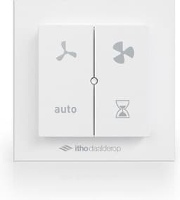 Itho Daalderop CVE-S S CO2 Optima Inside pakket HP 415m3/h + ingebouwde RV vochtsensor en CO2 sensor + 4 ventielen + Auto RFT zender - perilex stekker — thumbnail 5