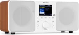 DAB radio met Bluetooth - Audizio Genua - DAB+ radio, FM radio - Auto scan - Wit — thumbnail 1