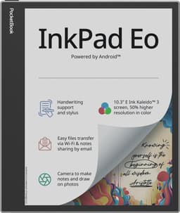 PocketBook InkPad Eo e-note – 10.3 inch E Ink Kaleido 3 kleurenscherm – 64 GB – met stylus – Mist Grey — thumbnail 3