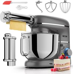 Fentic Keukenmachine - 2000W - Keukenrobot - Incl. Pastaroller en extra accessoires - 6,2L Mengkom - Foodprocessor - Pastamachine - Antraciet — thumbnail 1