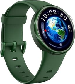 Smartwatch Kinderen – Stappen – Hartslag – Calorieën – Slaap Monitor – Legergroen — thumbnail 1
