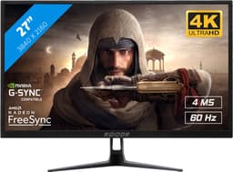 RAIDER 4K IPS Gaming Monitor - 27 inch - 3840x2160 - Zwart — thumbnail 1