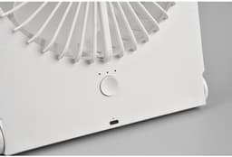 Ventilator - Trion Breezi - Tafelventilator - Staand - Rechthoek - Mat Wit - Kunststof — thumbnail 2