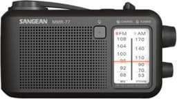 Sangean MMR-77 Noodradio AM/FM - Met dynamo - Spatwaterbestendig - Zaklamp - Oplaadbaar - Zwart — thumbnail 4