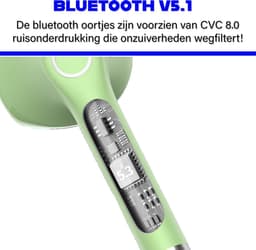 Phreeze Draadloze Oordopjes - Bluetooth Oordoppen - True Wireless EarBuds - Draadloos - 2e Generatie - Groen — thumbnail 5
