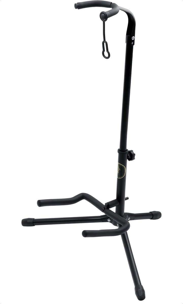 Gitaarstandaard - Gitaar standaard voor Elektrische Gitaar, Akoestische Gitaar en Klassieke Gitaar - Opvouwbaar — afbeelding 1