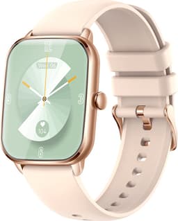 SAMTECH Smartwatch Ultra Thin Pro- Dames & Heren – horloge - Stappenteller, Calorie Teller, Slaap meter, HD – IOS & Android - Rose Goud — thumbnail 3
