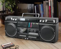 Muse M-380GB - Ghettoblaster met, FM, CD, cassette, USB, SD, 80 Watt — thumbnail 3