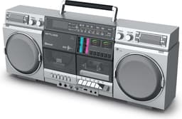Muse M-380GBS - Ghettoblaster met, FM, CD, cassette, USB, SD, 80 Watt — thumbnail 1