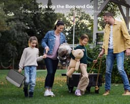 iZEEKER iPL310 Beamer met Draagtas - Native 1080P 4K-ondersteuning - 200 ANSI Lumen 300-inch scherm- 5G Wifi en Bluetooth - Wit — thumbnail 2