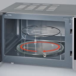 Severin MW 7874 Magnetron met Grillfunctie – 20L – 700W Magnetron – 900W Grill – 9 Vermogensstanden – Zwart/Zilver — thumbnail 2